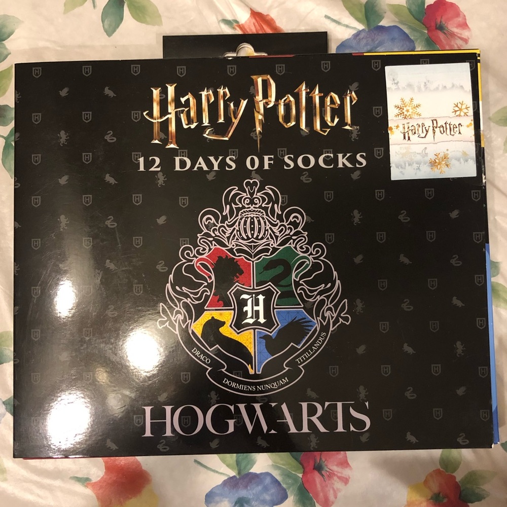Harry Potter 13 Days of Socks Sizes 6-12